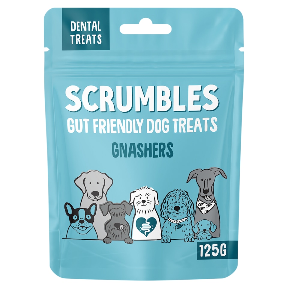 Scrumbles Gnashers Dog Dental Treat 7Pk