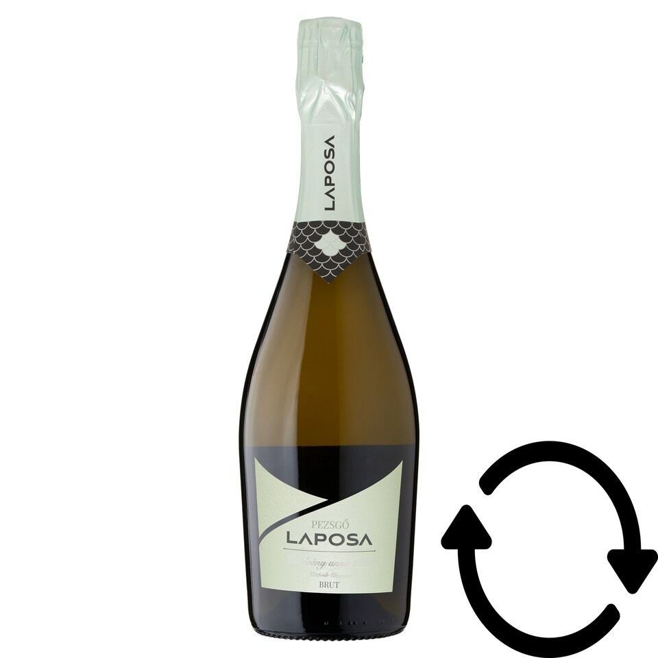 Laposa Méthode Charmat Balatoni Brut pezsgő 11,5% 75 cl