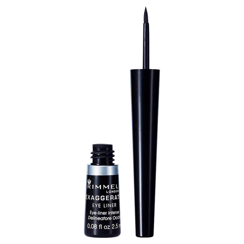 image 1 of Rimmel Exaggerate Eyeliner Black