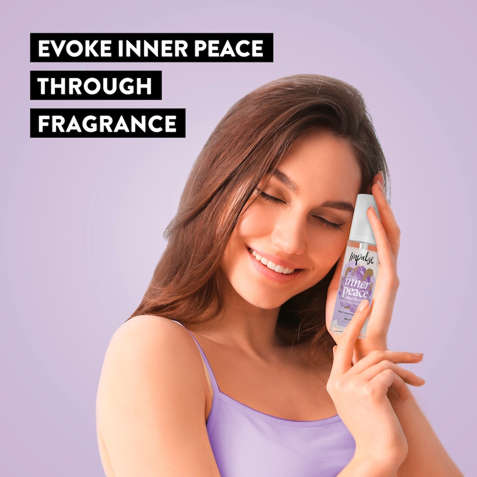 image 1 of Impulse Inner Peace Ametyst Body Fragrance Mist 150Ml