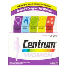 Centrum Women's Multivitamin and Multimineral Tablets 30s