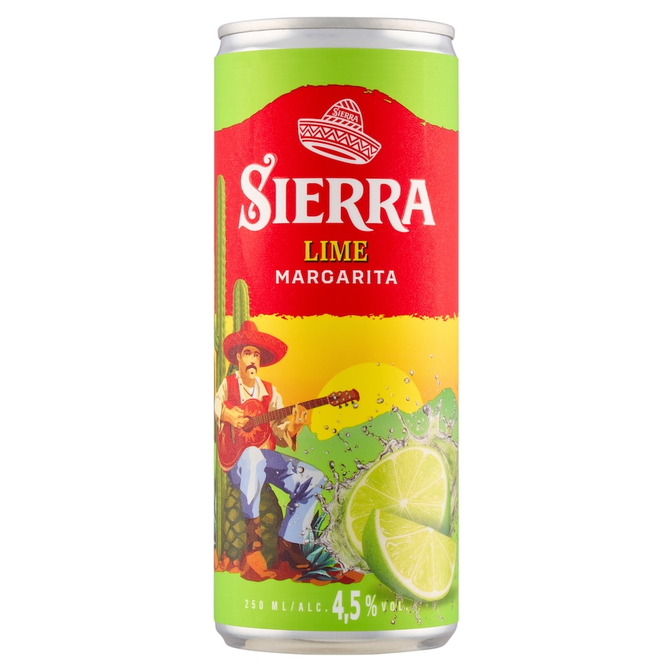 Obrázek 1 pro produkt Sierra Margarita Lime 250ml