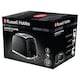image 1 of Russell Hobbs Honeycomb 2 Slice Toaster Black