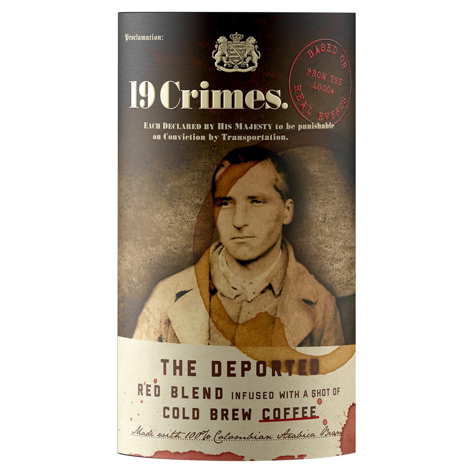 image 1 of 19 Crimes The Deported Infused With Coffee 75Cl