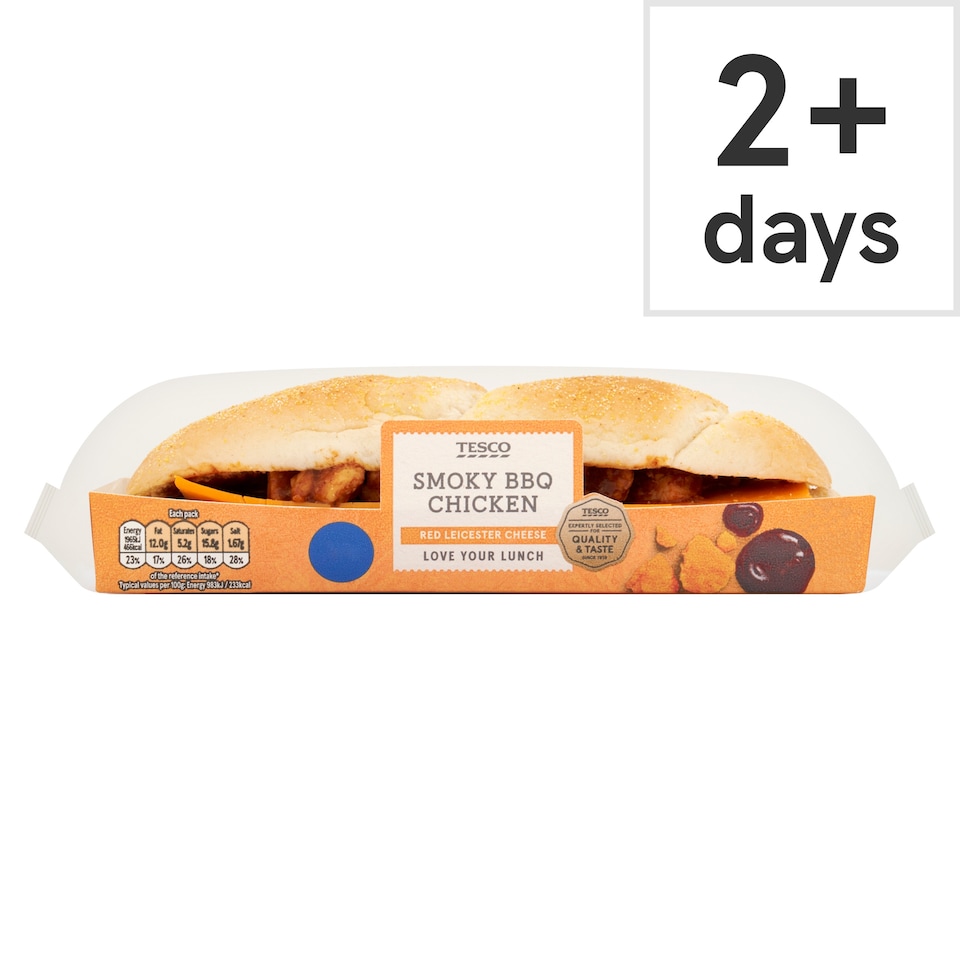 Tesco Smoky BBQ Chicken Sub