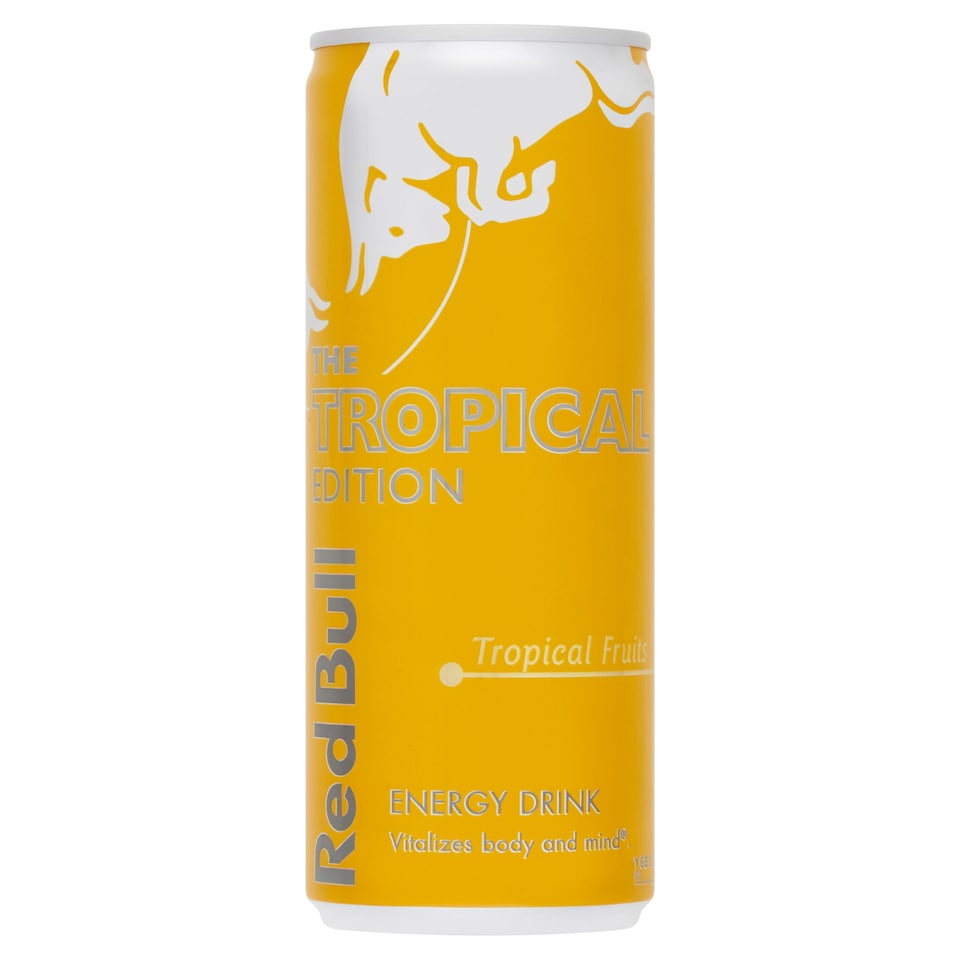 Red Bull Tropical Ed Tropical Fruit Enrgy Drink 250Ml