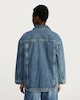 image 4 of F&F Denim Utility Jacket in Blue