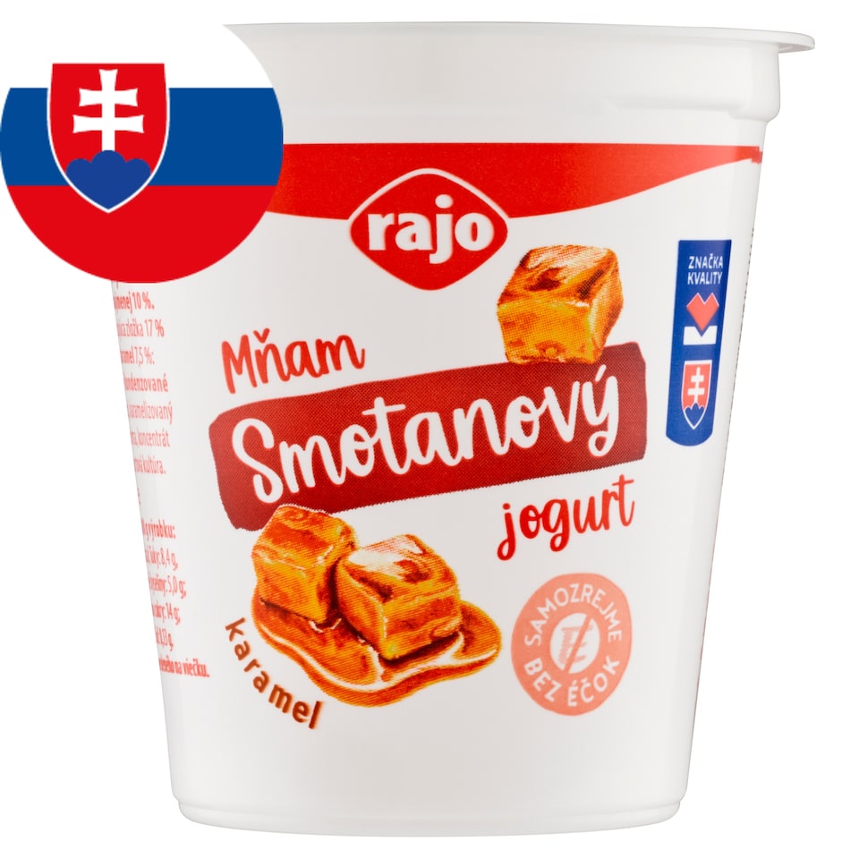 obrázok 1 z Rajo Mňam Jogurt smotanový karamelový 145 g