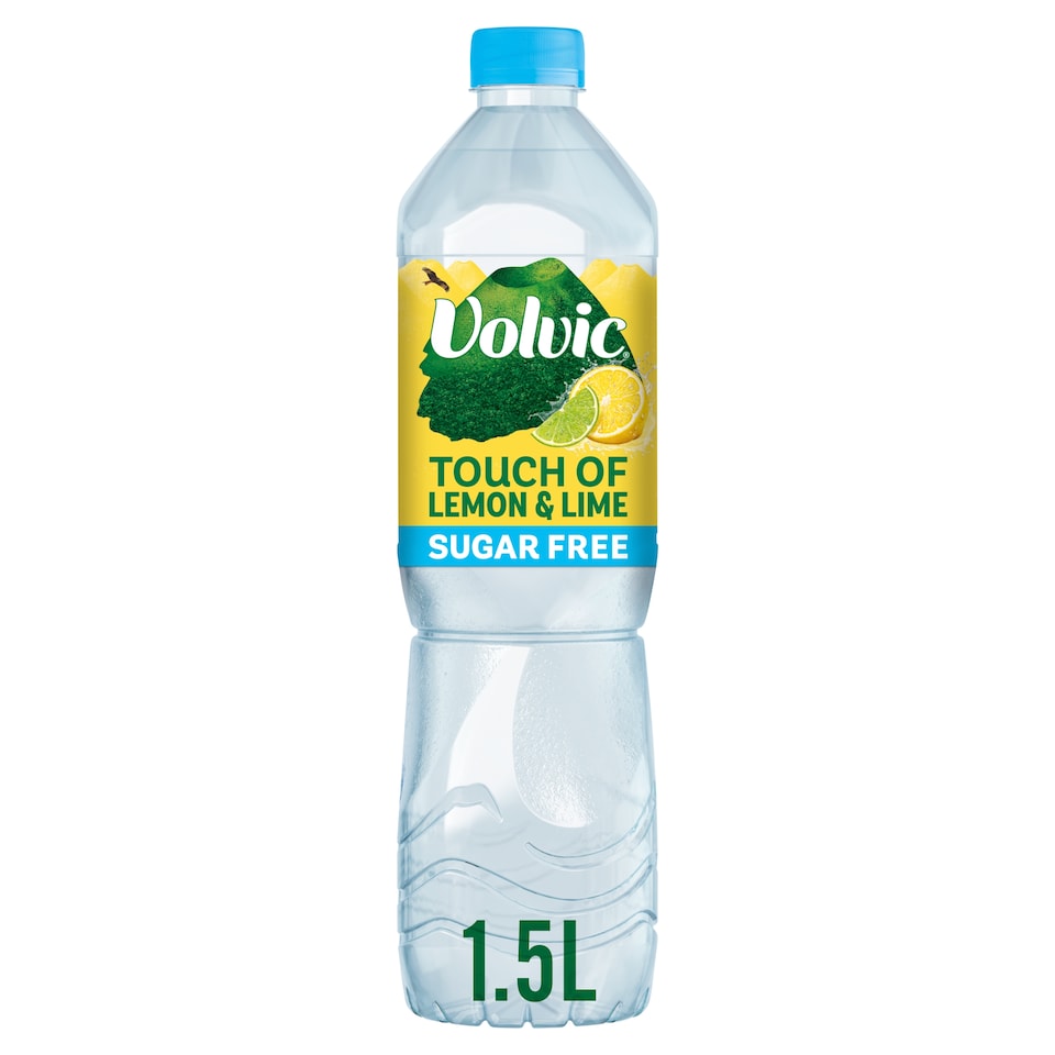 image 1 of Volvic Touch of Fruit Lemon Lime Sugar Free Flavoured Water 1.5L