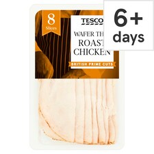 Tesco British Wafer Thin Cooked Ham Slices 120g
