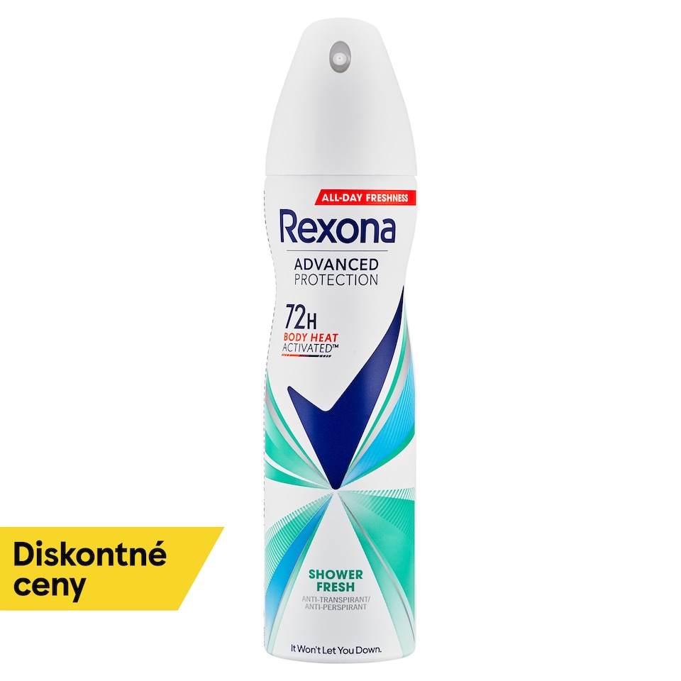 obrázok 1 z Rexona Advanced Protection Shower fresh Antiperspirant sprej 150 ml