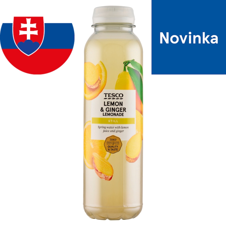 Tesco Lemon and Ginger Lemonade 400 ml