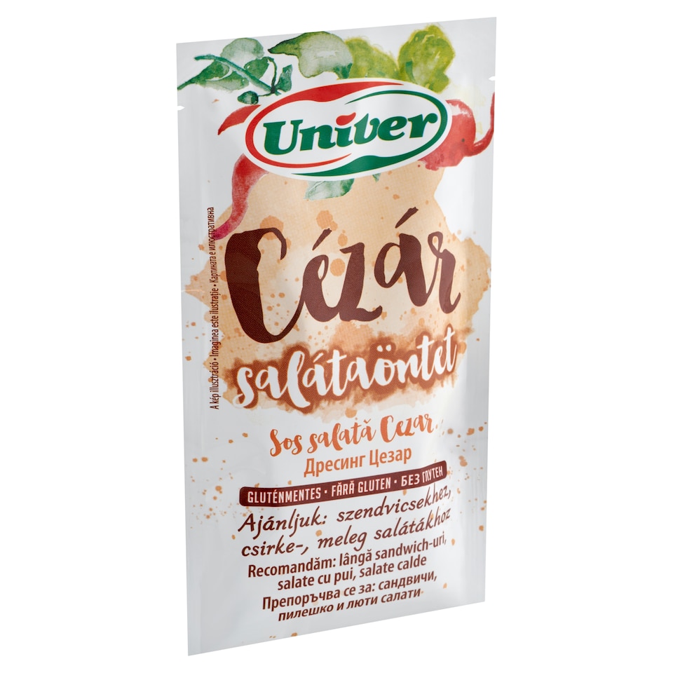 Univer Cézár gluténmentes salátaöntet 50 ml  1. kép