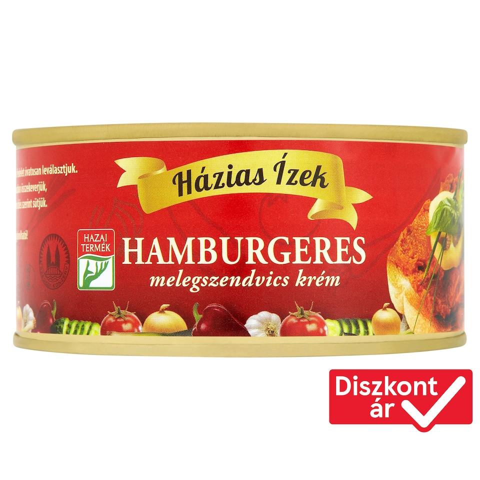 Házias Ízek hamburgeres melegszendvics krém 290 g