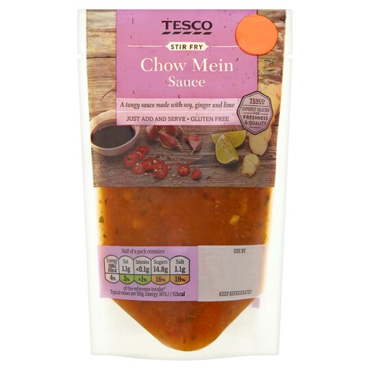 Tesco Stir Fry Sauce Chow Mein 180G Tesco Groceries