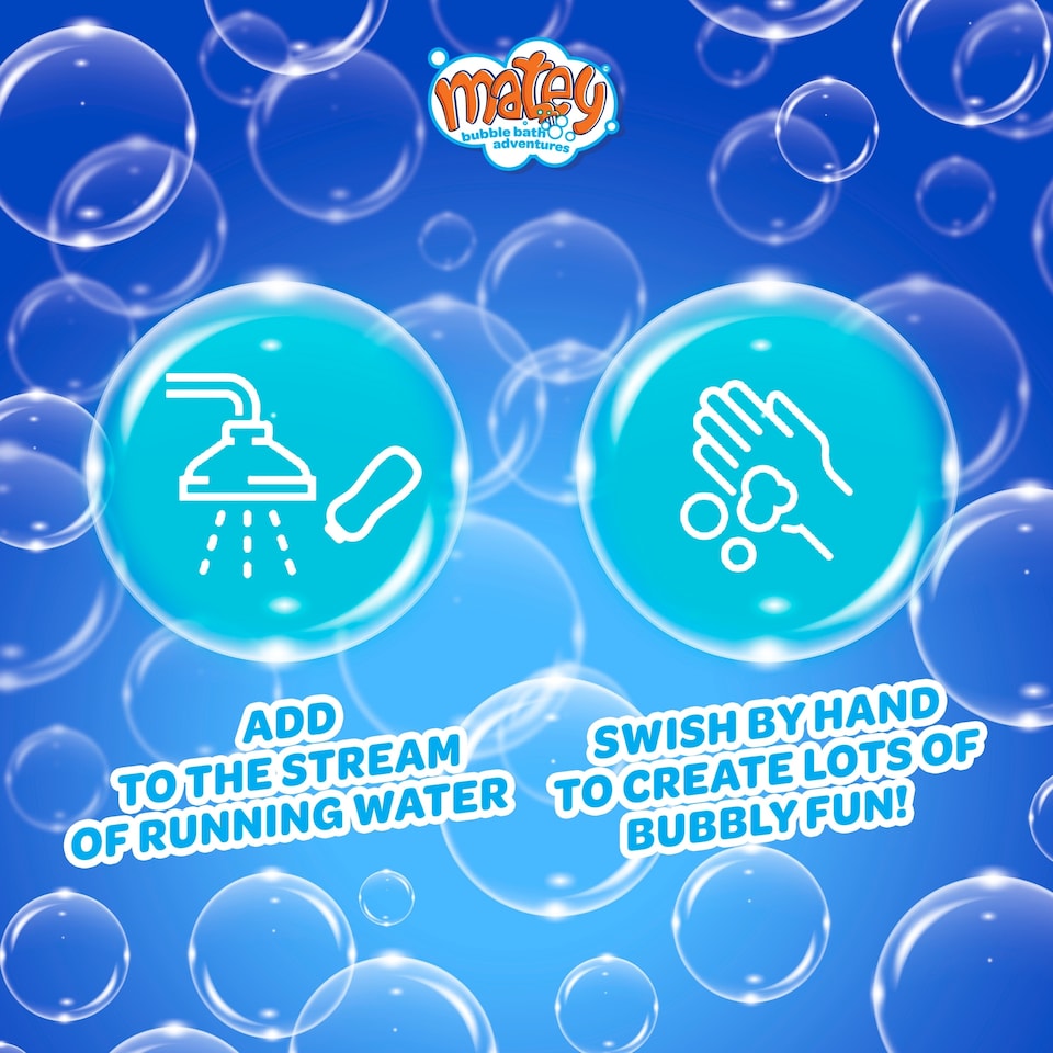 image 1 of Matey Merman Bubble Bath 450Ml