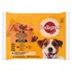 image 1 of Pedigree Mixed Selection Complete Wet Food for Adult Dogs in Sauce 4 x 100 g (400 g)