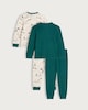 image 2 of F&F Boys 2-Pack Pure Cotton Nature Is Wild Pyjamas in Multi