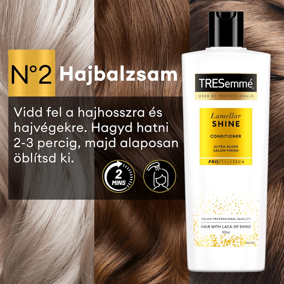 image 1 of TRESemmé Lamellar Shine Conditioner 400 ml