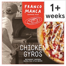 Franco Manca Chicken Gyros Pizza 485g