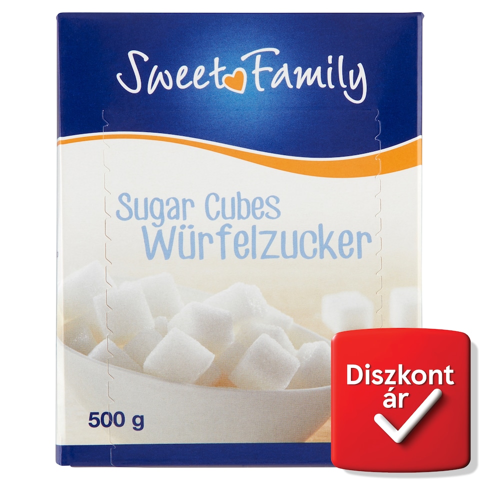 Sweet Family kockacukor 500 g