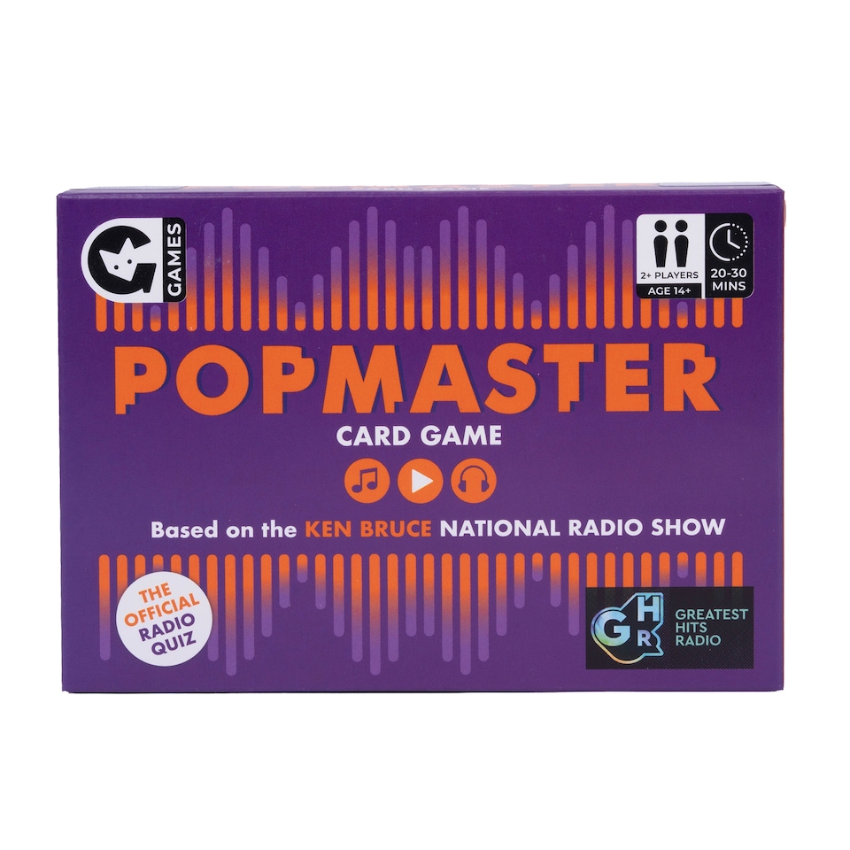 image 1 of Professor Puzzle The Chase / Popmaster Card Game Assortment
