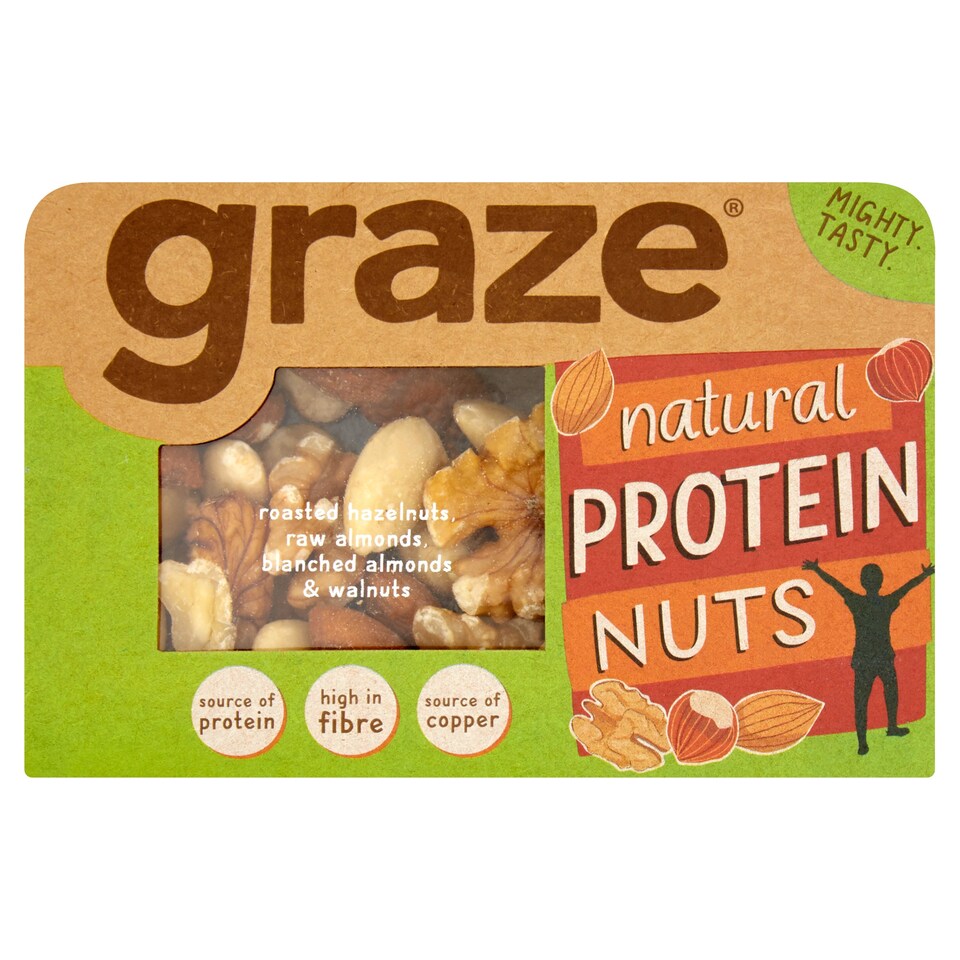image 1 of Graze Natural Energy Nuts 37G (P)