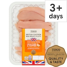 Tesco British Chicken Breast Mini Fillets 400G