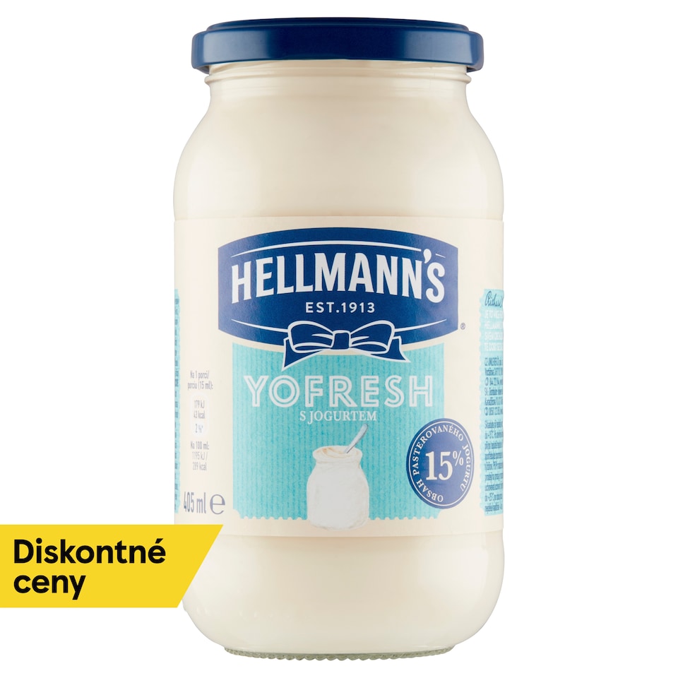 obrázok 1 z Hellmann's Yofresh s jogurtom 405 ml