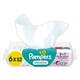 Pampers Sensitive Nedves Törlőkendő, 6 csomag = 312 db Törlőkendő  1. kép