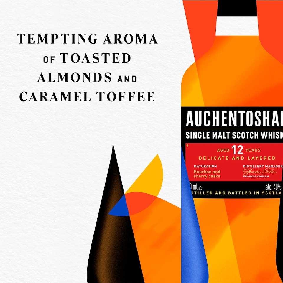 image 1 of Auchentoshan 12 Year Old Single Malt Scotch Whisky 70cl