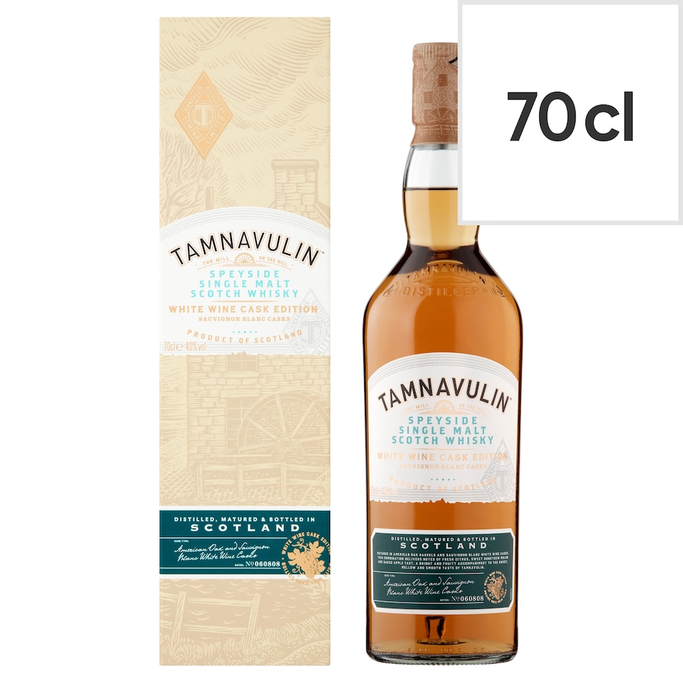 Tamnavulin Speyside Single Malt Scotch Whisky 70cl