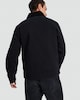image 3 of F&F Pure Cotton Corduroy Collar Zip Front Jacket in Black