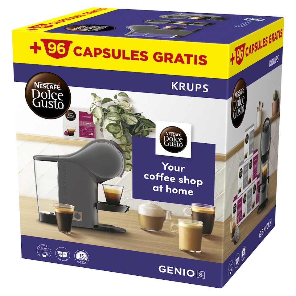KRUPS NESCAFÉ Dolce Gusto Capsule Coffee Machine Genio S - Main Image