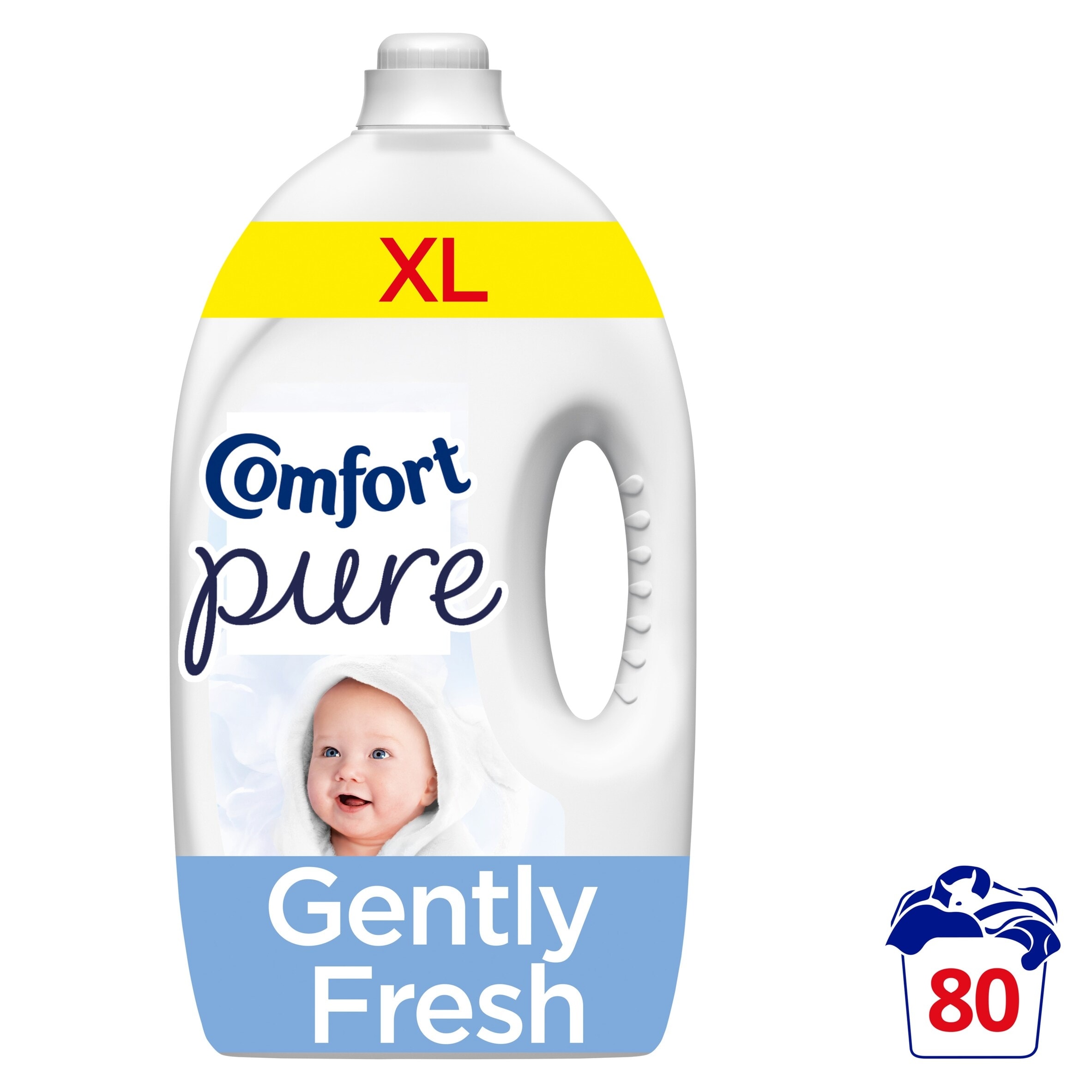 Comfort Pure Sensitive Gently Fresh Fabric Conditioner 80 Washes 2400ml