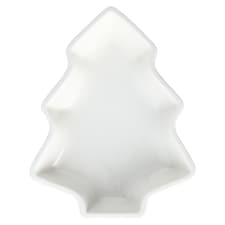 F&F Home White Tree Serving Dish