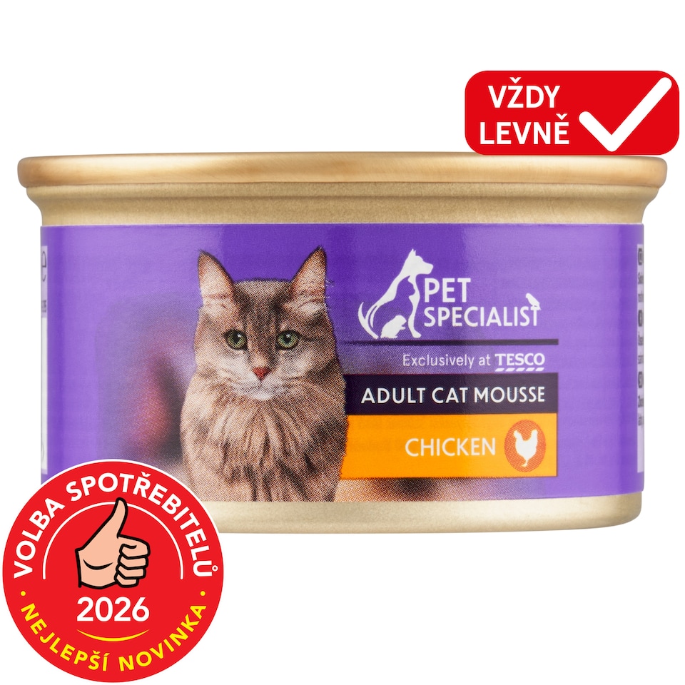 Pet Specialist Pěna s kuřecím 85g