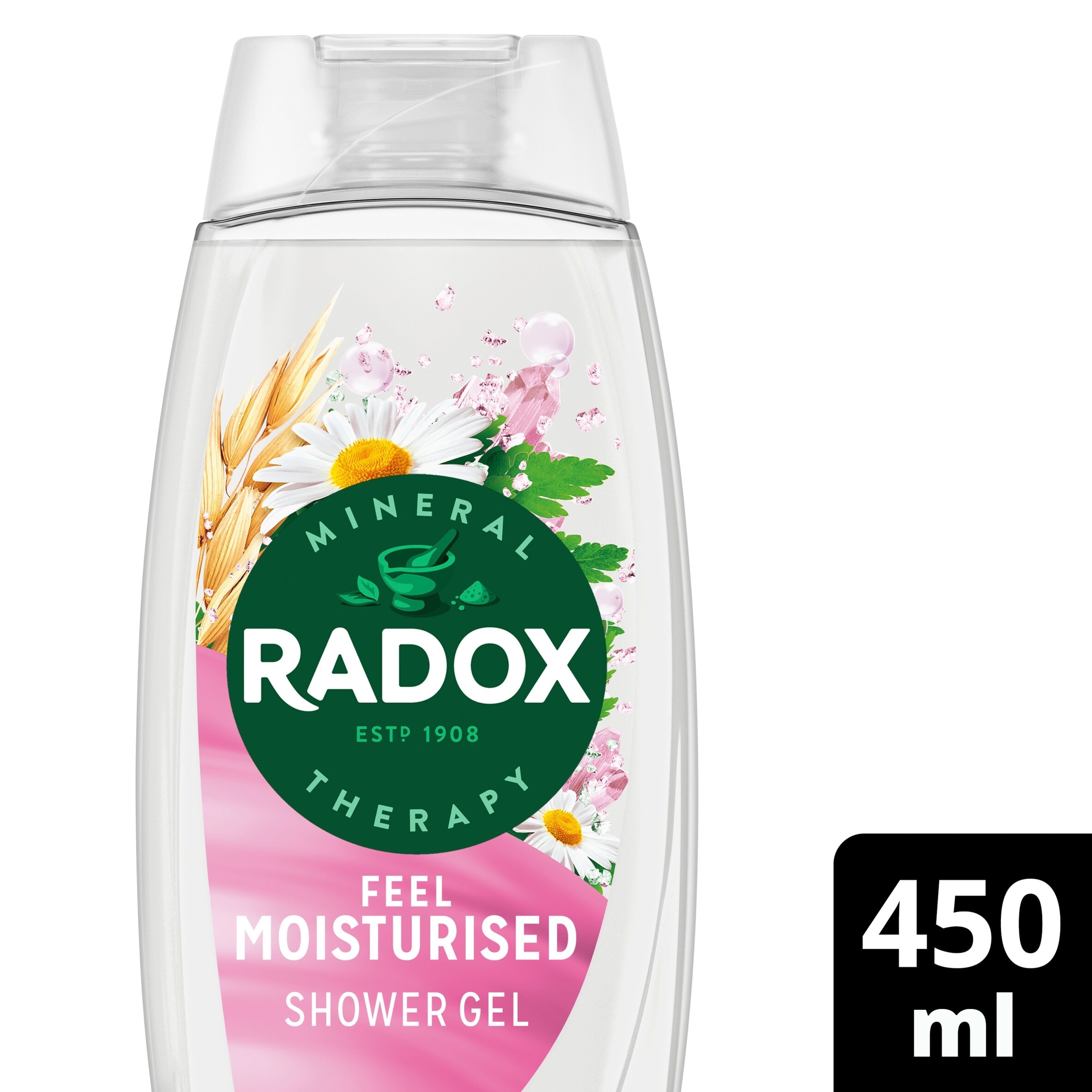 Radox Chamomile & Oats Feel Moisturised Shower Gel Body Wash 450ml