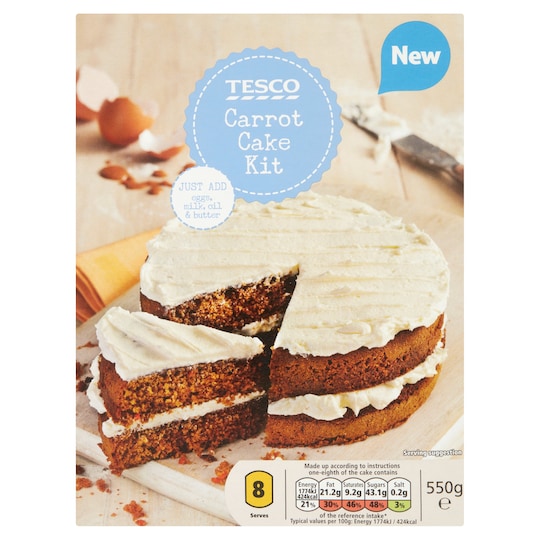 Tesco Carrot Cake Kit 550G
