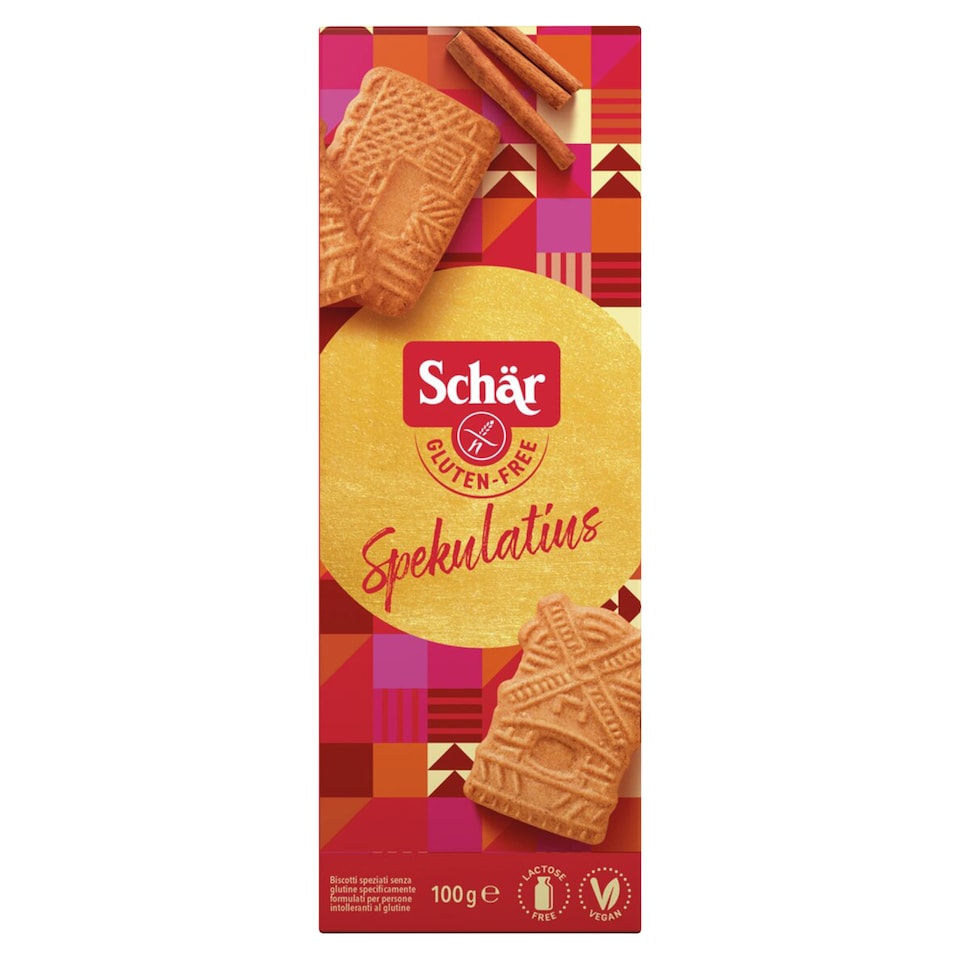 Schar Gluten-Free Spekulatius Spiced Biscuits 100g