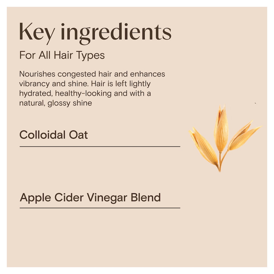 image 1 of Aveeno Clarify and Shine Apple Cider Vinegar Conditioner 300ml
