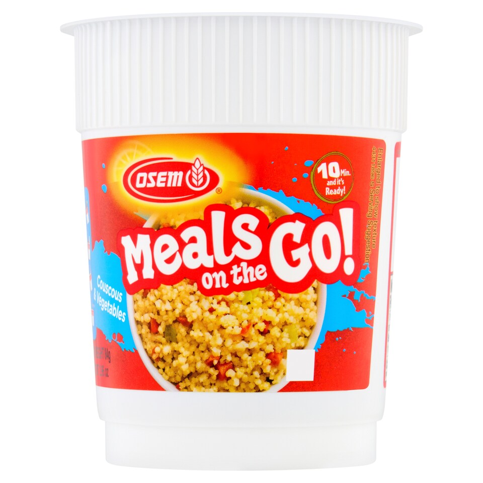 Osem Meals on the Go Couscous & Vegetables 84g