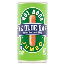 Ye Old Oak Jumbo Hot Dogs 560G