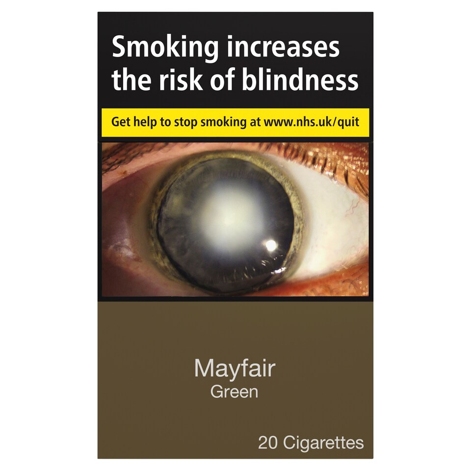 Mayfair Green Cigarettes 20 Pack