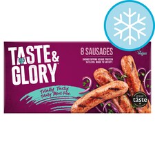Naked Glory 8 Meat Free Sausages 320g