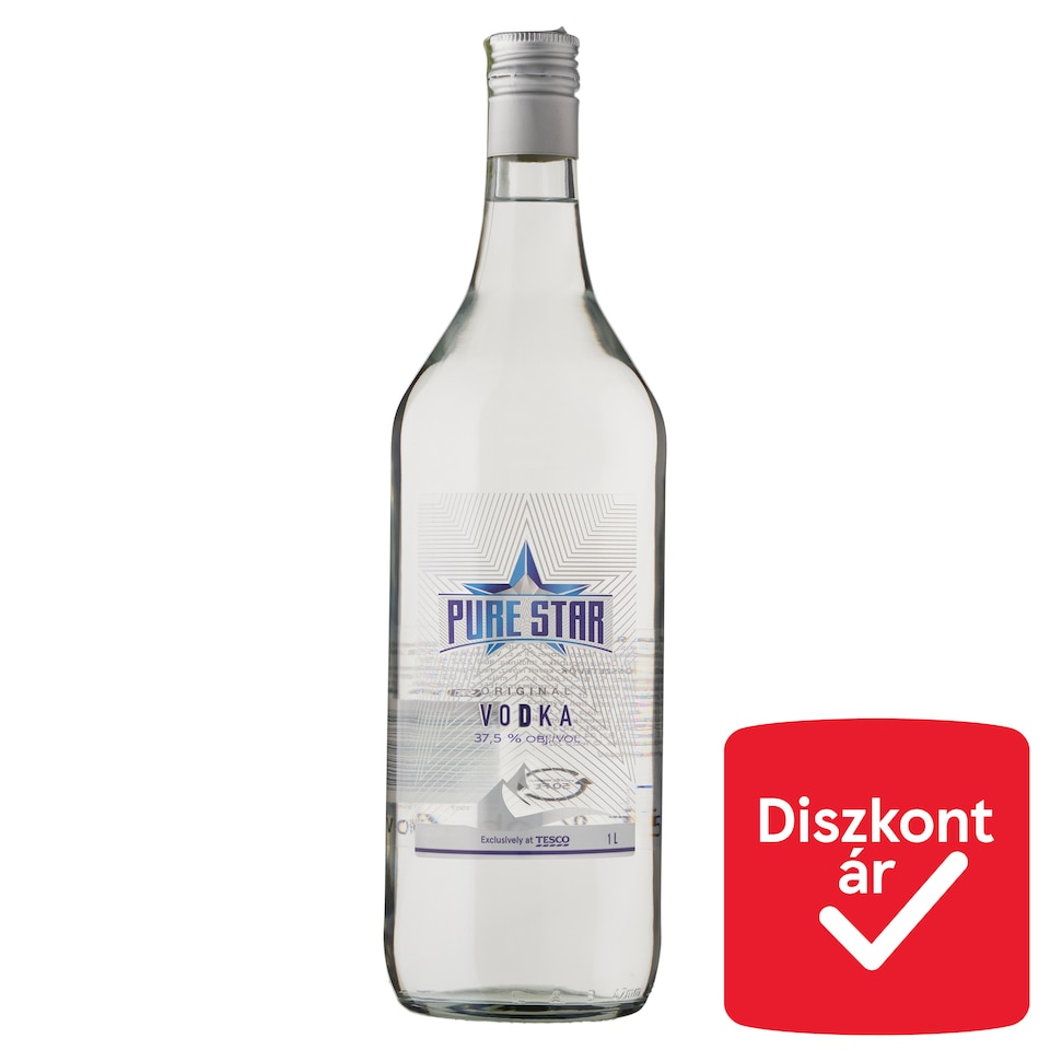 Pure Star Original Vodka 37,5% 1 l