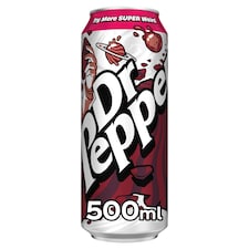 Dr Pepper sparkling fruit flavour soft drink 500ml