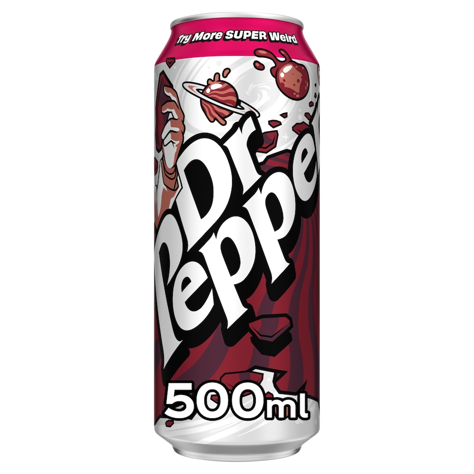 Dr Pepper sparkling fruit flavour soft drink 500ml