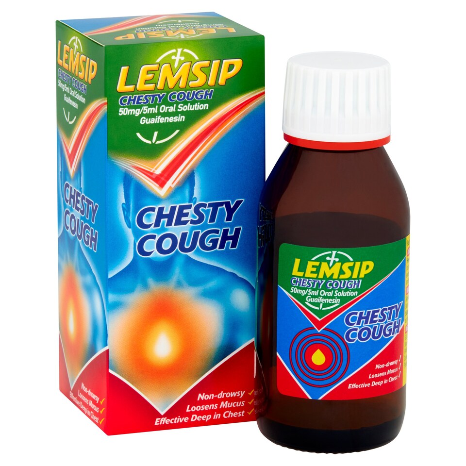 image 1 of Lemsip Cough &Cold Chesty Medicine 100Ml