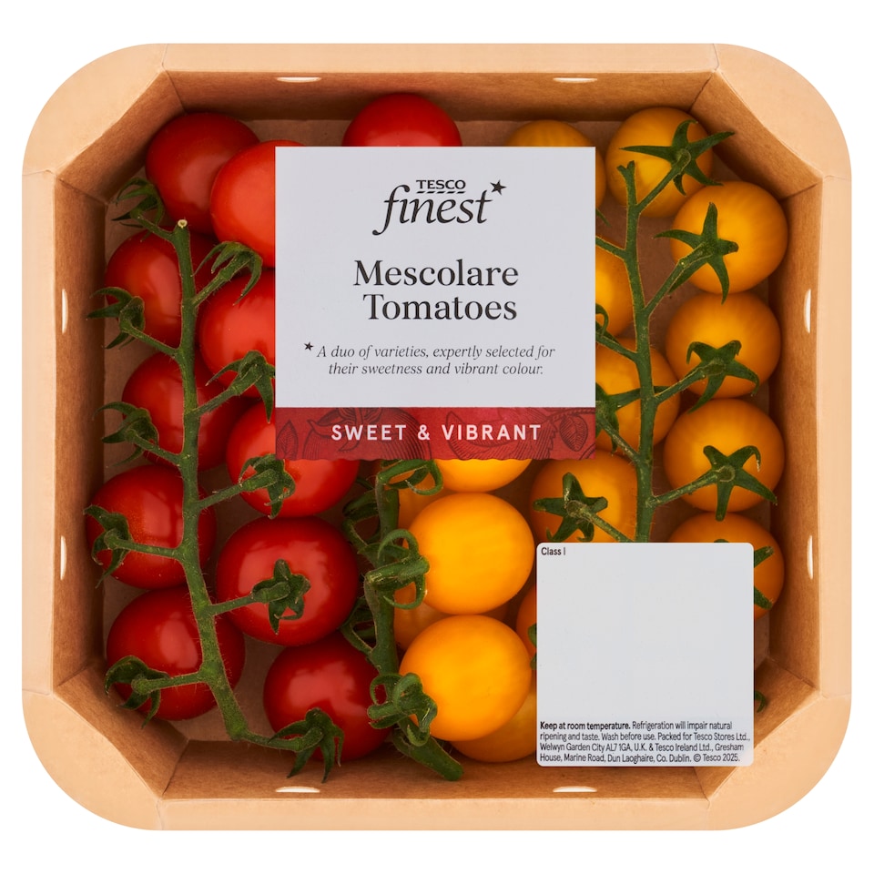 Tesco Finest Mescolare Vine Tomatoes 400G